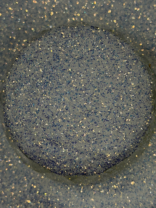 -Winter Solstice- Brilliant White and Opal Glitter, with Flashes of Blue and Gold