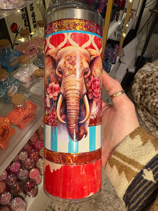 20oz Elephant Custom “Resin Globe”.