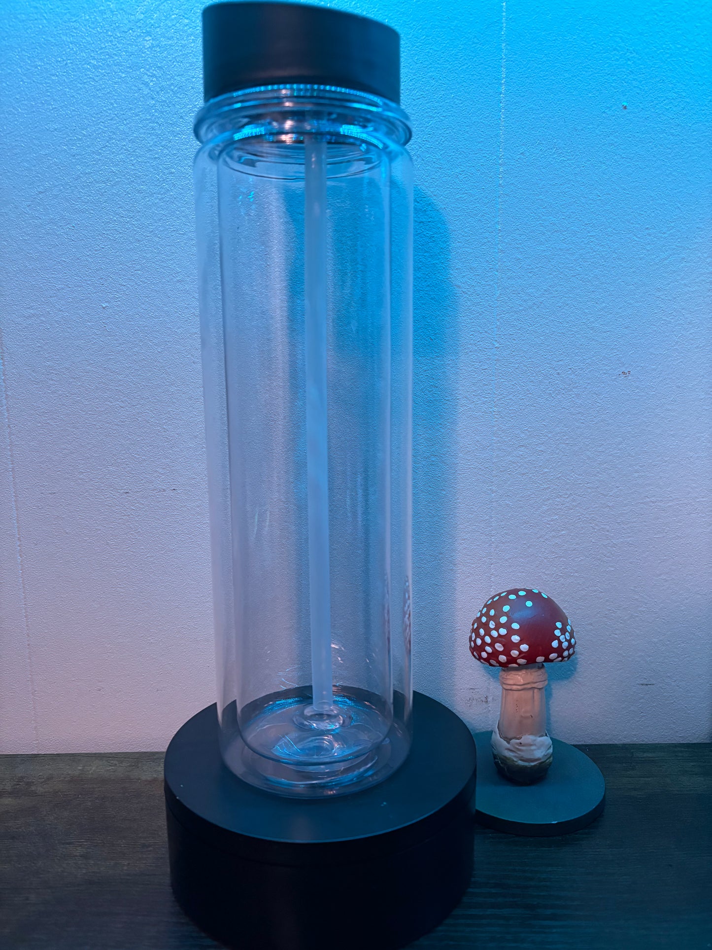 18oz Acrylic Snowglobe Waterbottle (diamond compatible)