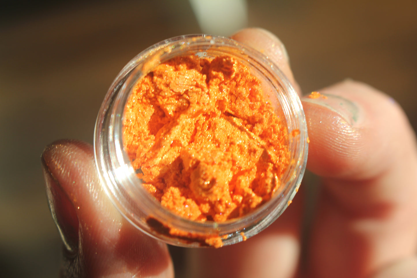 Glimmer Mica Powder, Orange Sherbert