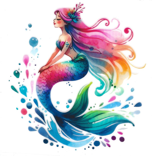 Watercolor Mermaid