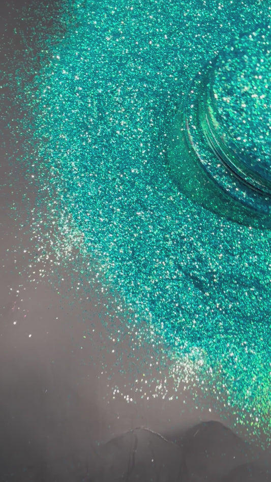 -Dauntless- Turquoise/Teal Chameleon Fine Glitter